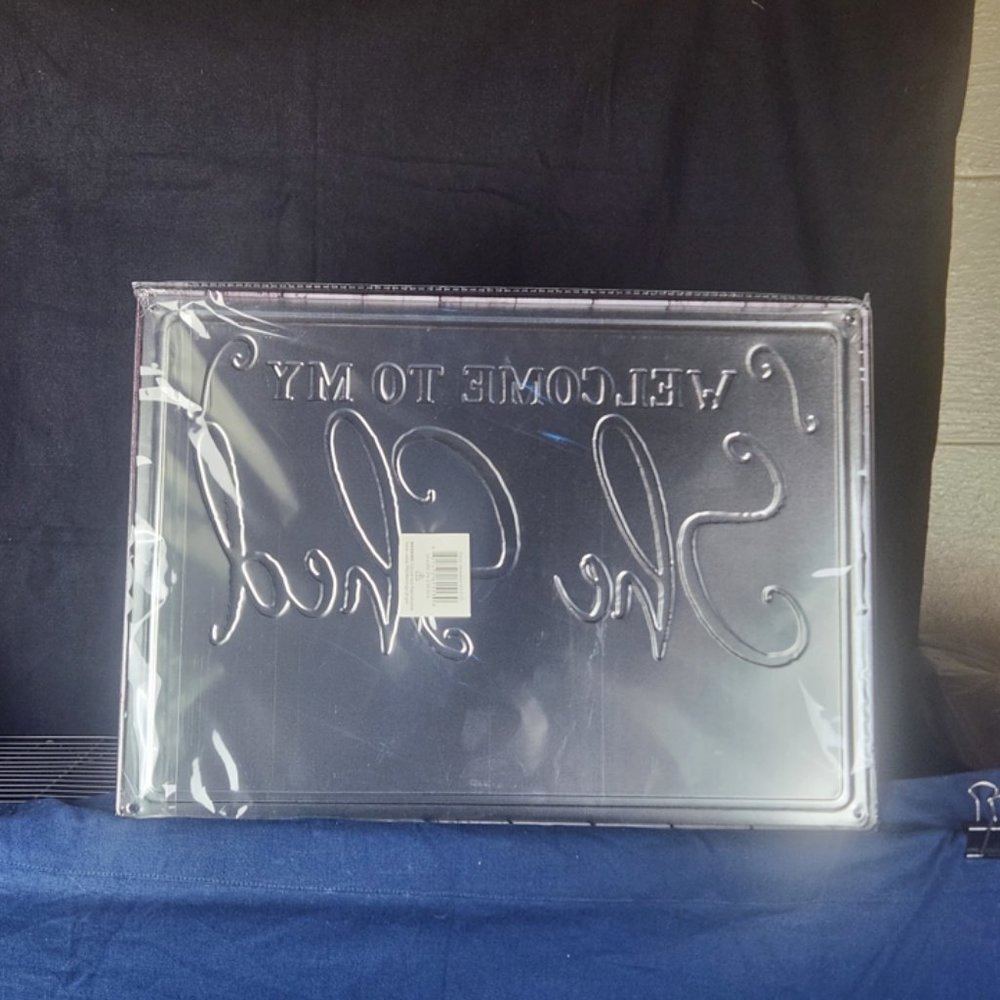 Welcome to My She Shed Metal Sign 17"Wx12"H - Picture 2 of 2